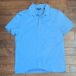 Vince Light Blue Polo Shirt